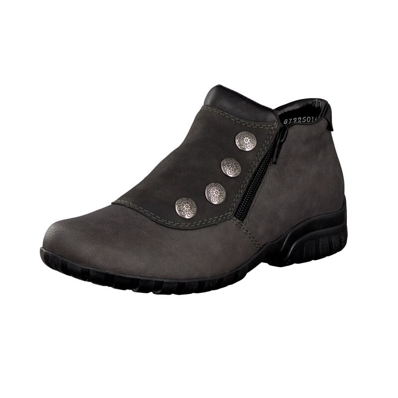 Botas Rieker L4649-45 Para Mulher - Cinzentas